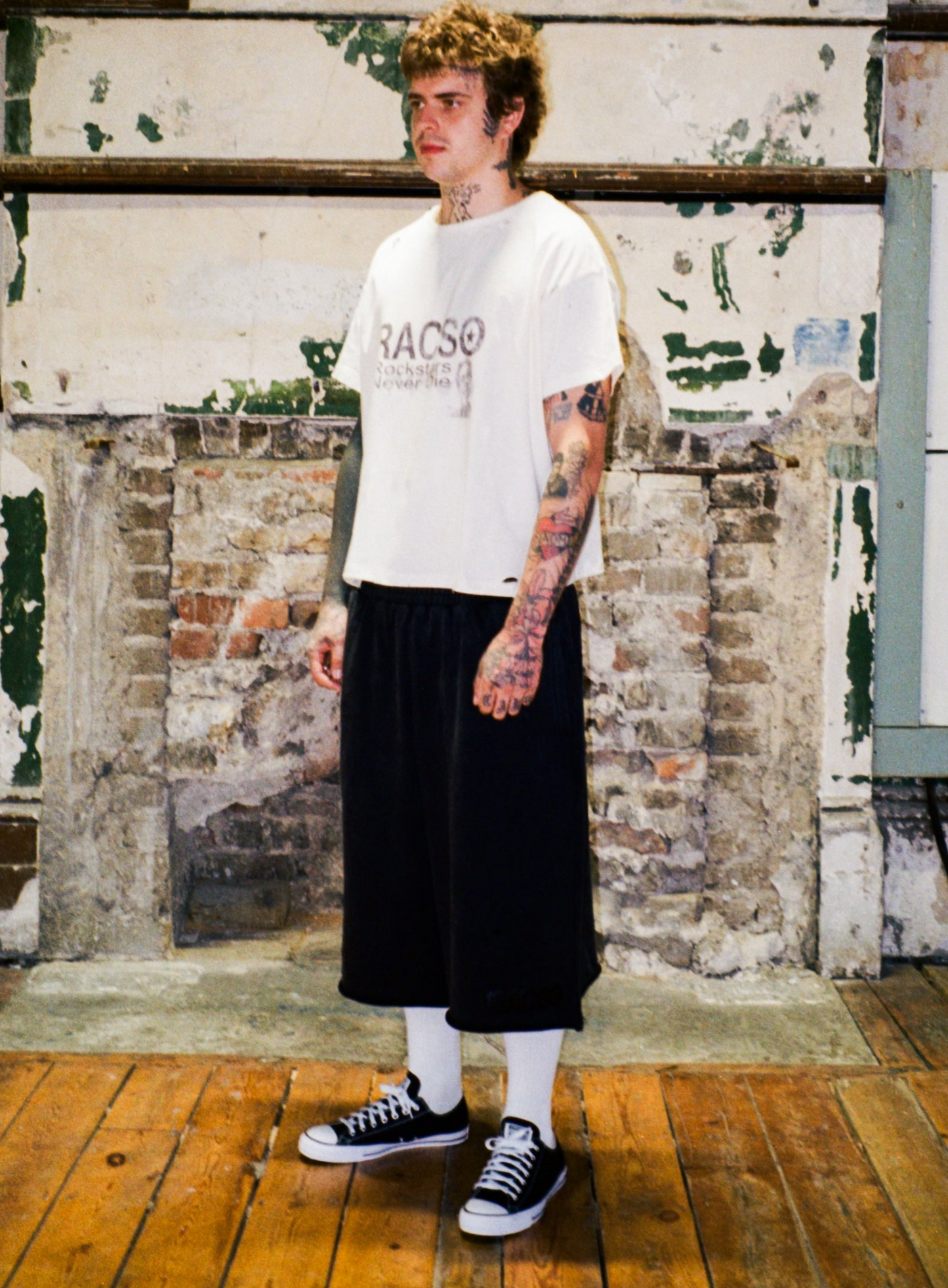 Washed Logo Shorts