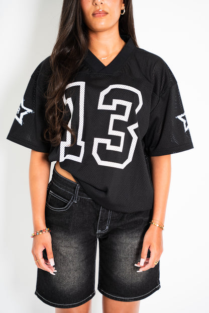 American Football Jersey - Black