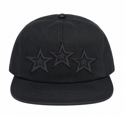 Leather Star Vintage Hat