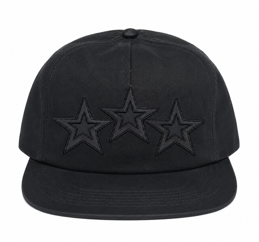 Leather Star Vintage Hat